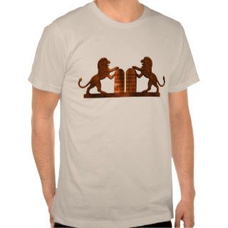 Ten Commandments and Lions T Shirt