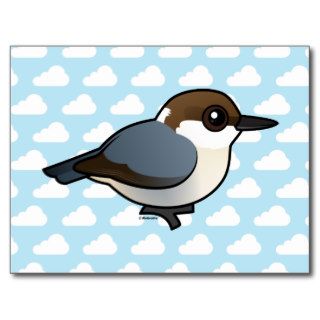 Brown headed Nuthatch Post Card