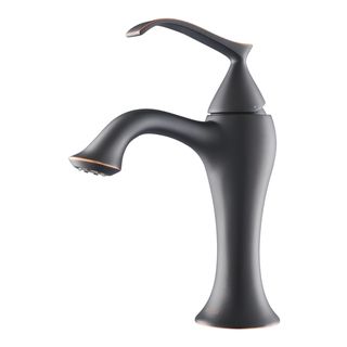 Kraus Ventus Single Lever Bas inch Faucet Oil Rubbed Bronze Kraus Bathroom Faucets