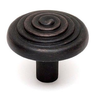 Alno Inc. 1 1/4" Spiral Knob (ALNA564 VBRZ)   Venetian Bronze   Doorknobs  
