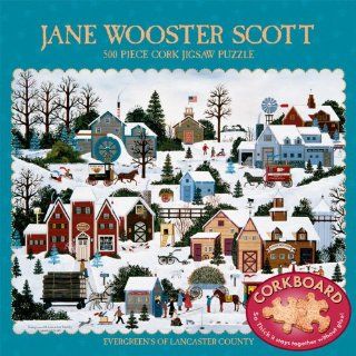 550 Piece Jane Wooster Scott Cork Puzzle Toys & Games