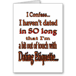 Dating, funny cards