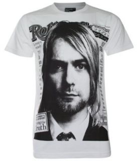 Kurt Cobain Performing Wiht Nirvana (Kr011) Novelty T Shirts Clothing
