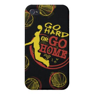 Go Hard or Go Home iPhone Skin iPhone 4/4S Cases