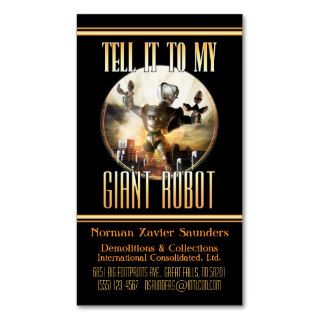 Giant Robot Business Card