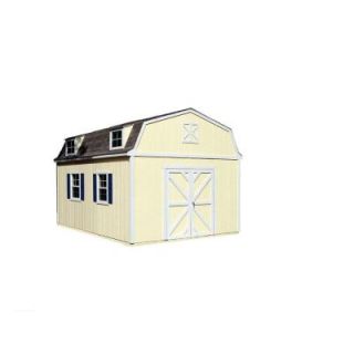 Handy Home Products Sequoia 12 ft. x 16 ft. Wood Storage Building Kit 18204 4