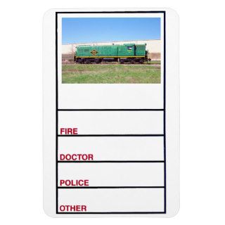 SMS Railroad Lines Baldwin AS616 #554 Photo Magnet