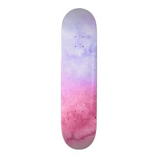 Abstract watercolor hand painted background 11 skateboards