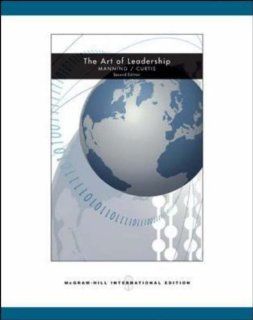 The Art of Leadership George Manning 9780071107006 Books