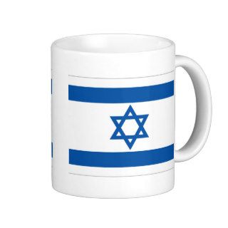 Israel Flag Coffee Mugs