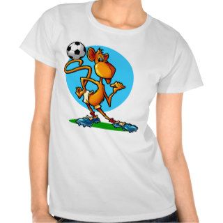 Cartoon Soccer Monkey Tshirt
