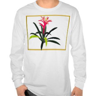 Tropical Christmas Bromeliad T Shirts