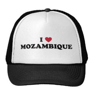 I Love Mozambique Hat