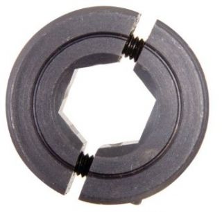 Stafford Manufacturing CTC 555 Hexagon Bore Two Piece Shaft Collar 1/2 Hex. Bore, 1.250 O.D. Clamp On Shaft Collars