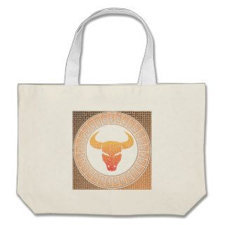 Mosaic Taurus Tote Bag