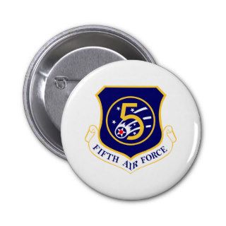 Fifth Air Force Pinback Buttons