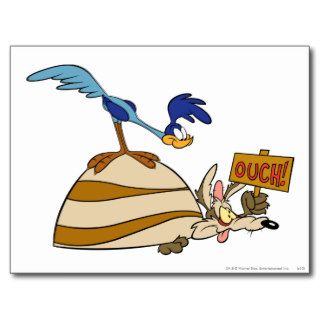 Wile E Coyote and Road Runner Acme Products 5 Post Cards