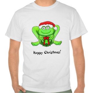 Hoppy Frog Funny Merry Christmas Shirt