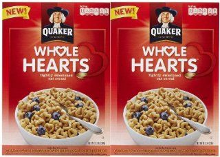 Quaker Whole Hearts, 12.3 oz, 2 pk  Breakfast Cereals  Grocery & Gourmet Food