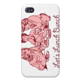 Let’s Lunch Bunch 50’s retro graphic iPhone 4/4S Covers