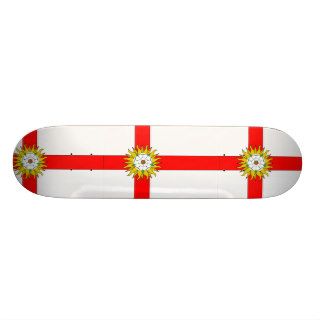 Yorkshire (Flag Institute), United Kingdom Skate Board