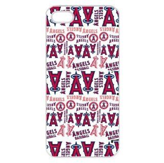 Designed iphone5 Hard Cases with Los Angeles Angels team logo Cell Phones & Accessories