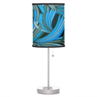 Abstract Swirl Design Table Lamp