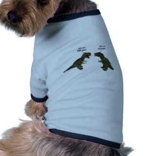 Funny T Rex   I Love You This Much Dog Shirt