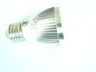 LENBO E27 3X3W 9W 110V 560LM High Power Cold White LED Globe light Lamp bulb 120 Degree Beam angle 60W Halogen Equivalent LB4   Landscape Spotlights  