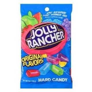 Jolly Rancher Original Flavors 3.8oz Bag (8 Bags) (3.8 oz (8 Bags))  Hard Candy  Grocery & Gourmet Food