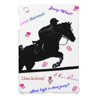 Cute Horse Doodles iPad Mini Case