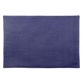 Linen Fabric Texture Background // Navy Blue Denim Placemats