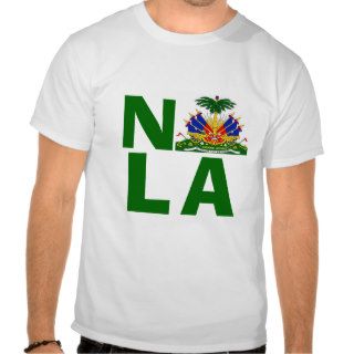 NEW ORLEANS SUPPORTS HAITI T SHIRTS