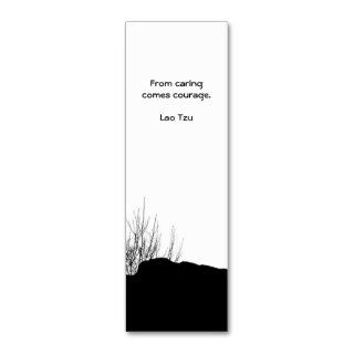From Caring Comes Courage/Bookmark Business Card