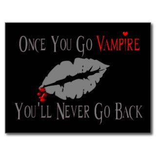 Vampire Love Postcards