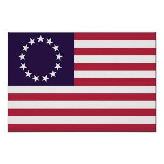 American Colonial Flag Posters