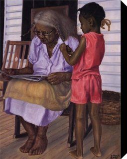 Grandma and Me by Gregory Myrick Canvas Art, Size 11.875 X 16   Prints