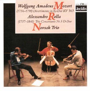 Mozart Divertimento in Es Dur KV 563 / Rolla Trio Concertante Nr. 3 in D Dur Music
