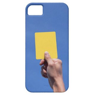 Yellow Card iPhone 5 Cases