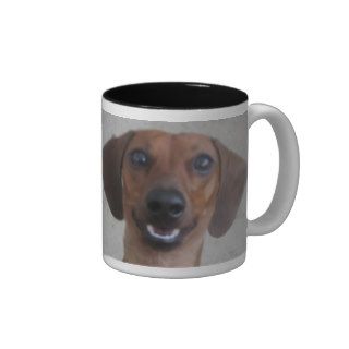 Minature Dachshund Coffee Mugs