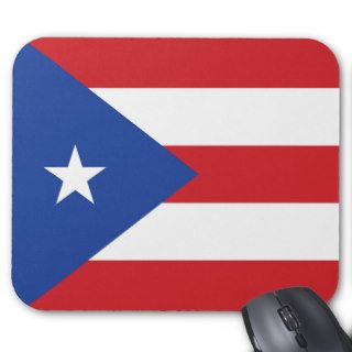 Puerto Rico Flag Mousepad