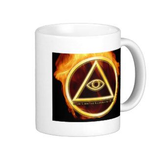 Illuminati on Fire Mug