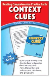Edupress Context Clues Practice Cards Toys & Games