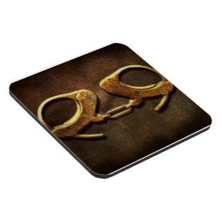 Police   Handcuffs aren't always a bad thing Drink Coasters