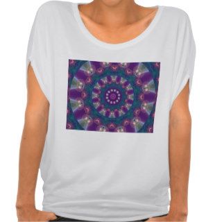 Light Gatherers, Magical Abstract Purple Mandala Shirts