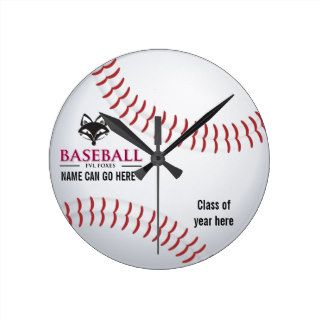 Customizable FVL Baseball Clock