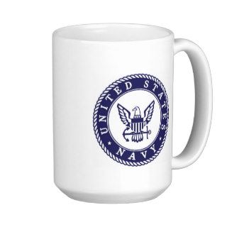 For seaman and captain US Navy Eagle with Anchor Mug