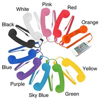 8 inch Retro Phone Handset for iPhone/iPad/iPod Hands free Devices