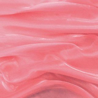 Pink Organza Polyester Fabric Light Weighted Decorative Curtain Dress Sewing Craft Fabric By The Yard
