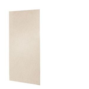 Swanstone 36 in. x 72 in. Solid Surface One Piece Easy Up Adhesive Shower Wall in Tahiti Sand SS 3672 1 051